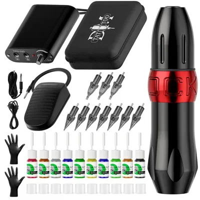 Tattoo Pen Kit အပြည့်အစုံ